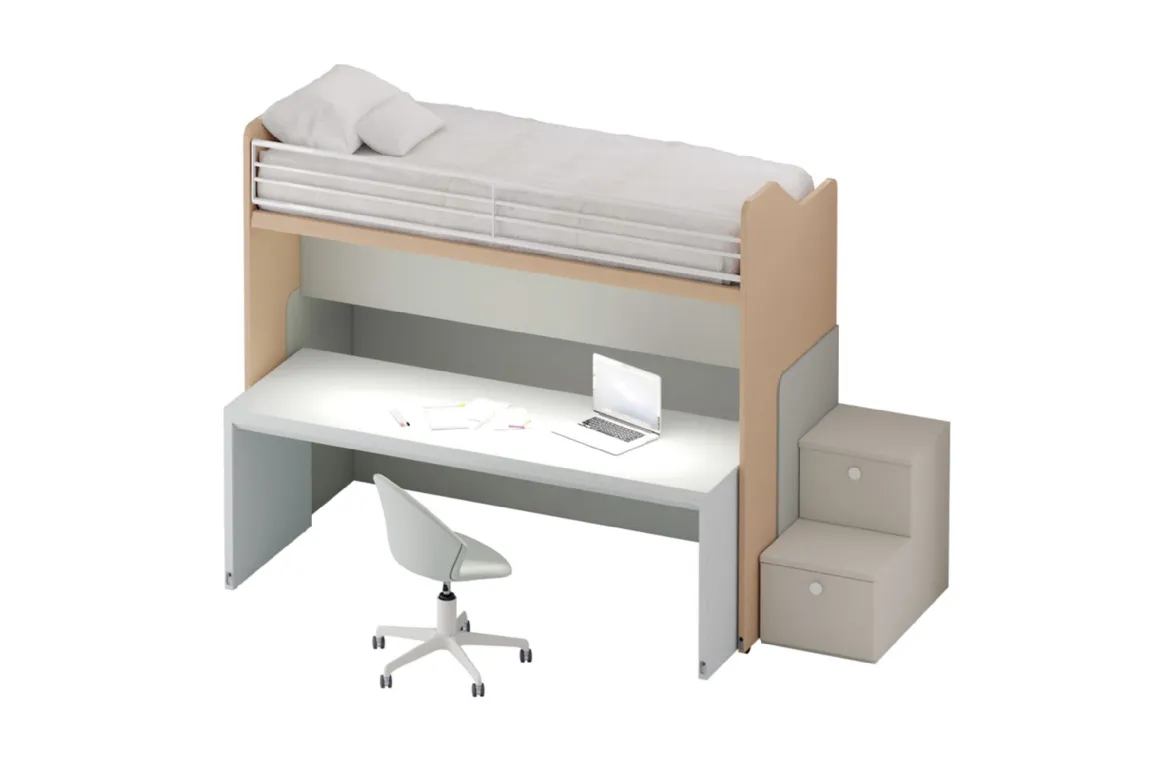 <b>Genius</b> loft bed