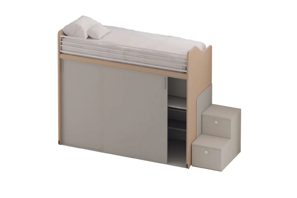<b>Genius</b> loft bed